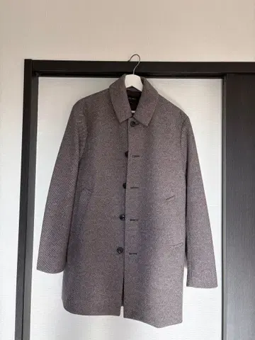 글로벌 워크스 가벼운 스트레치 숏 스텐카라 코트