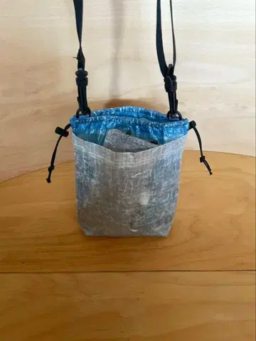 DCF 1.43oz 드로스트링 사코슈 블루/화이트