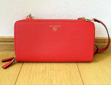 탑카피 TOPKAPI 지갑 숄더 월렛 가죽