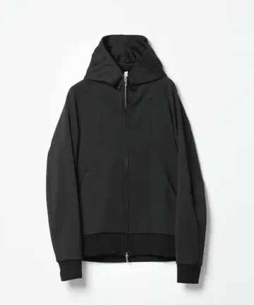 ATTACHMENT 플루트 쭈리 집업 후드티 블랙 사이즈 2