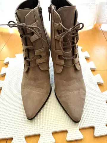 pitti 레이스업 숏부츠