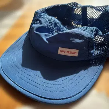 TOPO DESIGNS 메쉬 캡 파랑