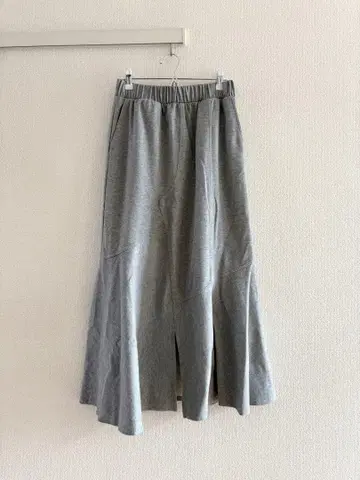 OSMOSIS 저지 절개 머메이드 스커트