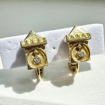 빈티지 귀찌 골드 시계 성 유일무이 앤티크