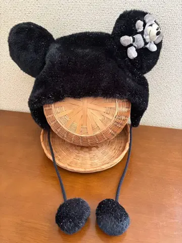 미키 퍼 캡 봉제 인형 포함