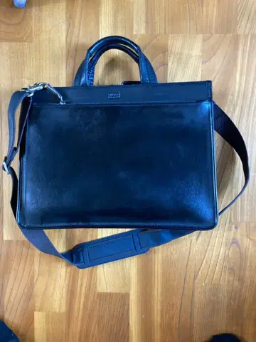 가죽 비즈니스 백 블랙