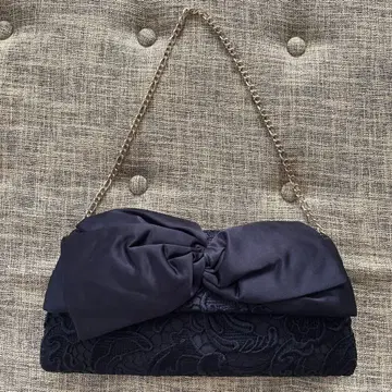 [ 미사용 ] 잉게보그 블랙 클러치백