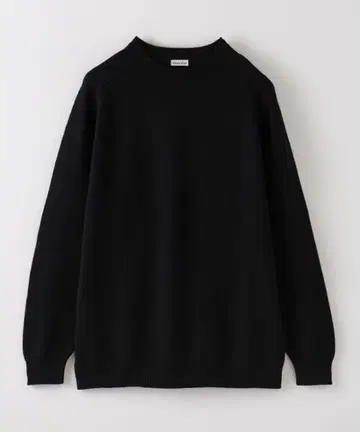 24AW 스티븐 앨런 캐시미어 혼방 오버 사이즈 니트 블랙 XL