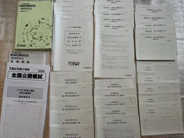 2025 TAC 국세징수법 직전 대책 코스 전 배포 교재 세리시