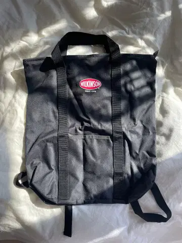 WILKINSON 블랙 백팩