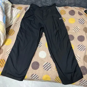 블랙 조거 팬츠 QY