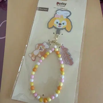 배송비 포함 HKDL 더피&프렌즈 스마트폰 스트랩 쿠키앤