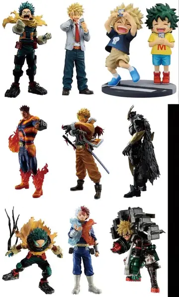 나의 히어로 아카데미아 피규어 세트