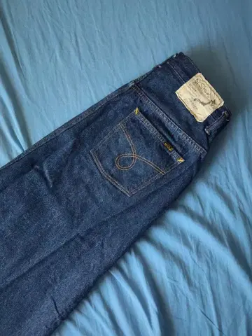 새상품급 orslow 오어슬로우 네이비 데님 스커트 S 사이즈