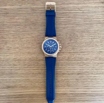 Michael Kors 블루 고무 벨트 시계