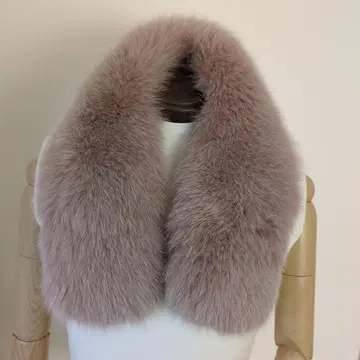 NEMIKA 핑크 퍼 스톨