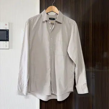 BLACK LABEL 베이지 긴팔 셔츠 L 사이즈