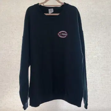 구제 의류 GILDAN 80s 로고 블랙 맨투맨