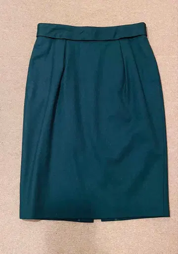 TOMORROWLAND collection 다크 그린 울 스커트 36