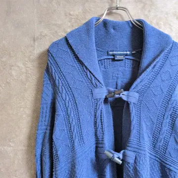 랄프 로렌 더플 인디고 가디건 코튼 여성용