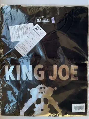 킹 조 T셔츠 XL 반다이제 미개봉 미사용 새상품