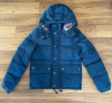 아바크롬비&피치 네이비 다운 자켓 후드 부착