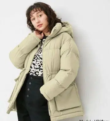 새상품 택 포함 RENU 히트 패디드 오버 사이즈 코트 XXL