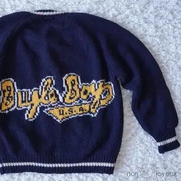 USED Bugle Boy USA 니트 블루종 사이즈 : M