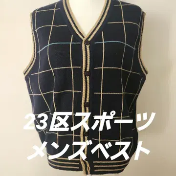 23구 스포츠 남성용 니트 베스트
