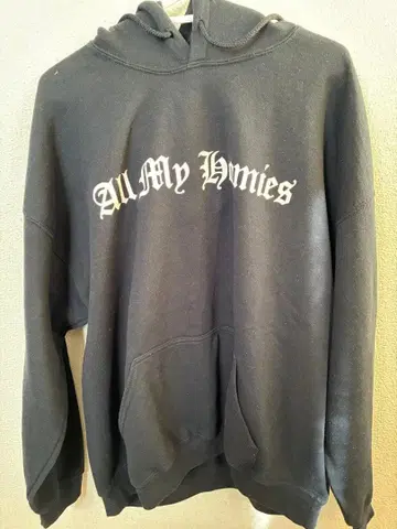 (XL 사이즈)All My Homies 공식 후드티