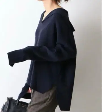 FRAMeWORK 엑스트라 파인 메리노울 세일러 풀오버