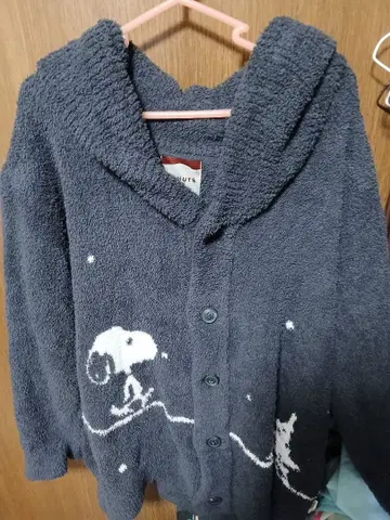 PEANUTS meets GELATO PIQUE 후드 부착 룸웨어