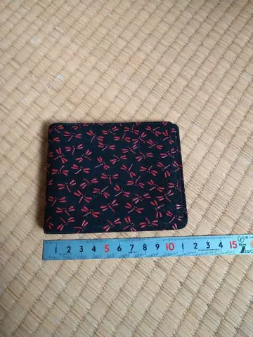 인덴야 잠자리 패턴 접이식 지갑