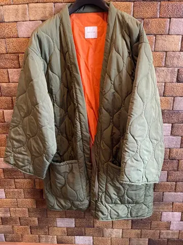 FREAK'S STORE 반텐 타입 퀼팅 자켓 올리브