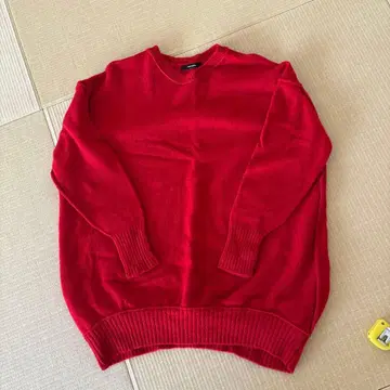 새상품급 저널 스탠다드 캐시미어 울 오버 니트