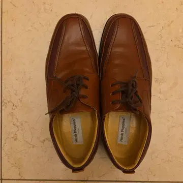 Hush Puppies 브라운 드레스 슈즈