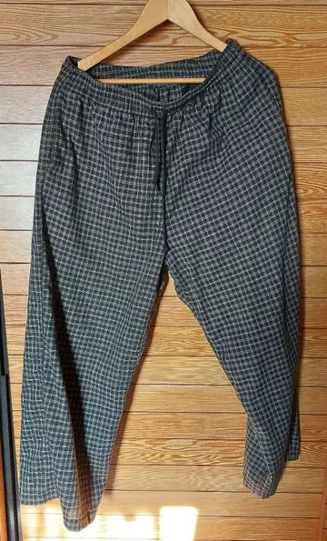 COOTIE PRODUCTIONS 체크 와이드 팬츠