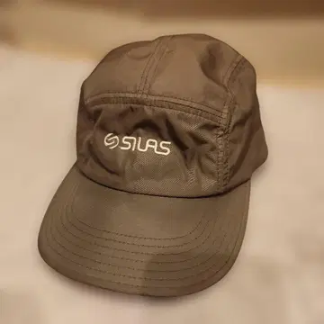 SILAS 사이러스 로고 캡 카키