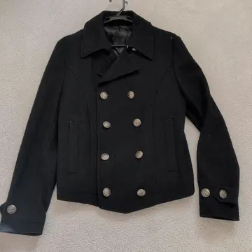 PPFM 블랙 피 코트 M 사이즈