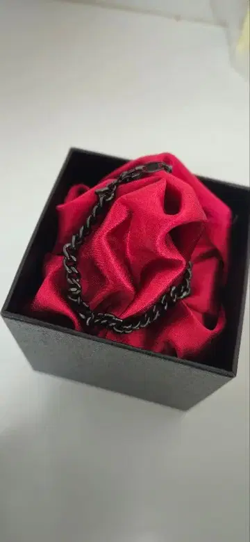 파이팅 블랙 티타늄 팔찌