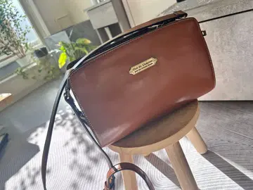 새상품 Ciel de L'amour 숄더백 보스턴 카멜