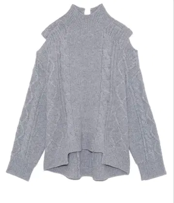 셀포드 오픈 숄더 니트