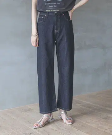 새상품 S사이즈 글로벌 워크 GOOD 데님 스트레이트 팬츠 209645