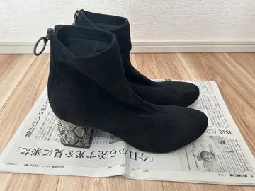 오리엔탈 트래픽 블랙 숏부츠 LL