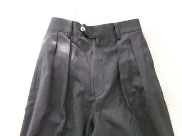 NEAT 블랙 와이드 팬츠