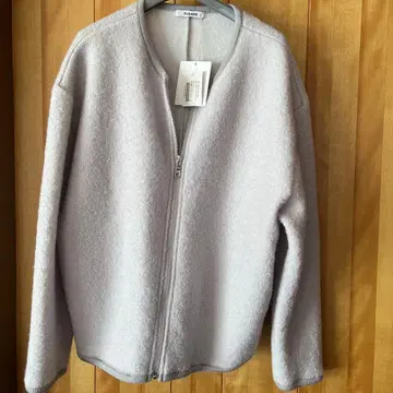 SLOANE 노카라 자켓 라이트 그레이 택 포함 새상품