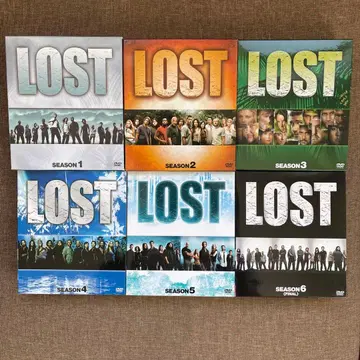 LOST DVD 시즌 1-6 전 컴플리트 박스 세트