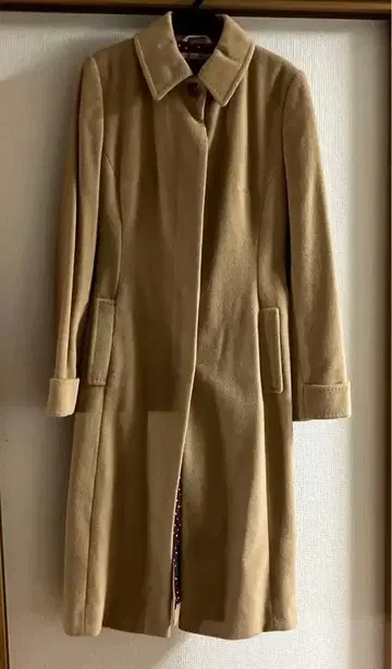 PS 폴 스미스 베이지 코트 허리 벨트 포함