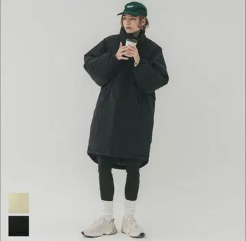 coca 몬스터 다운 자켓 다운 코트 오버 사이즈