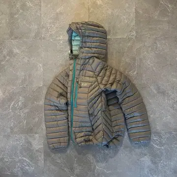 [컨디션 최상] 울트라 웜! Rab 다운 자켓 그레이 S